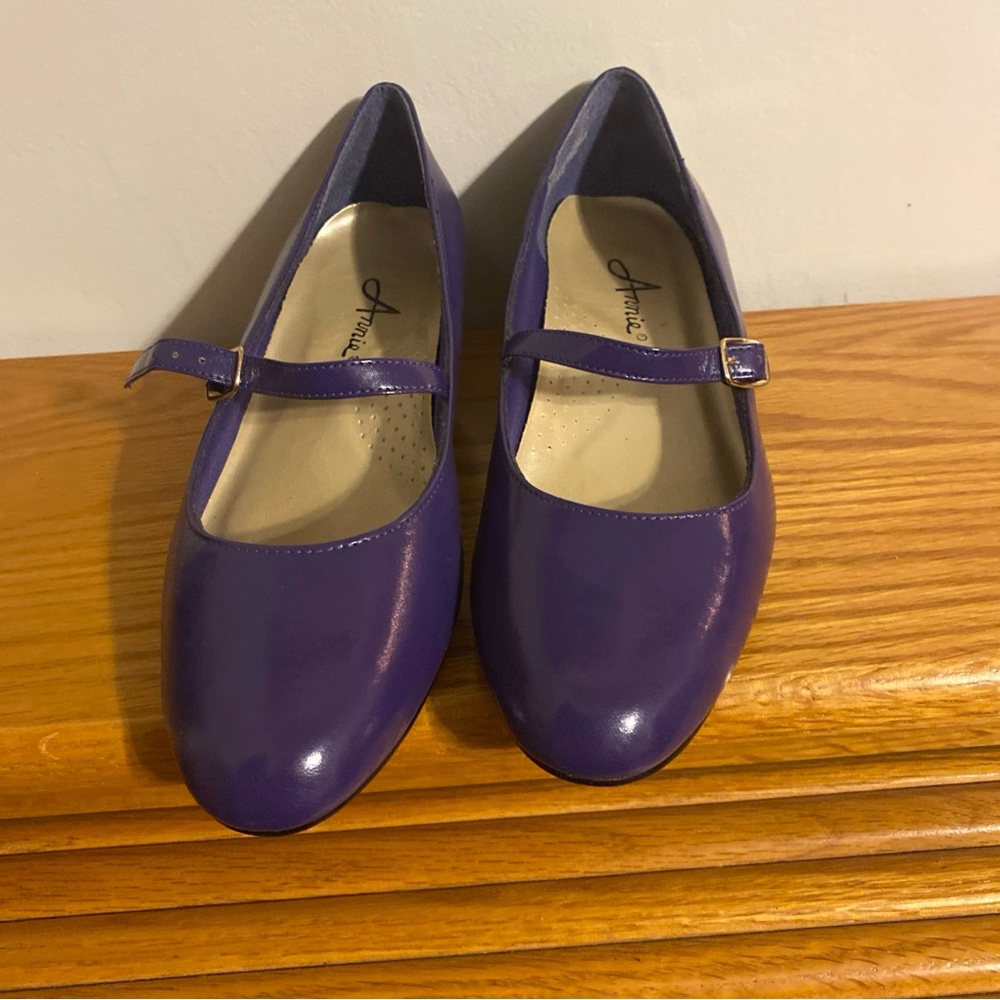 Annie Violet Strap Heels